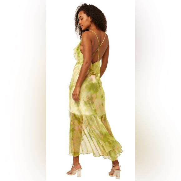 Misa / Aina Ruffle High Low Dress / NWT / XS - Picture 5 of 9